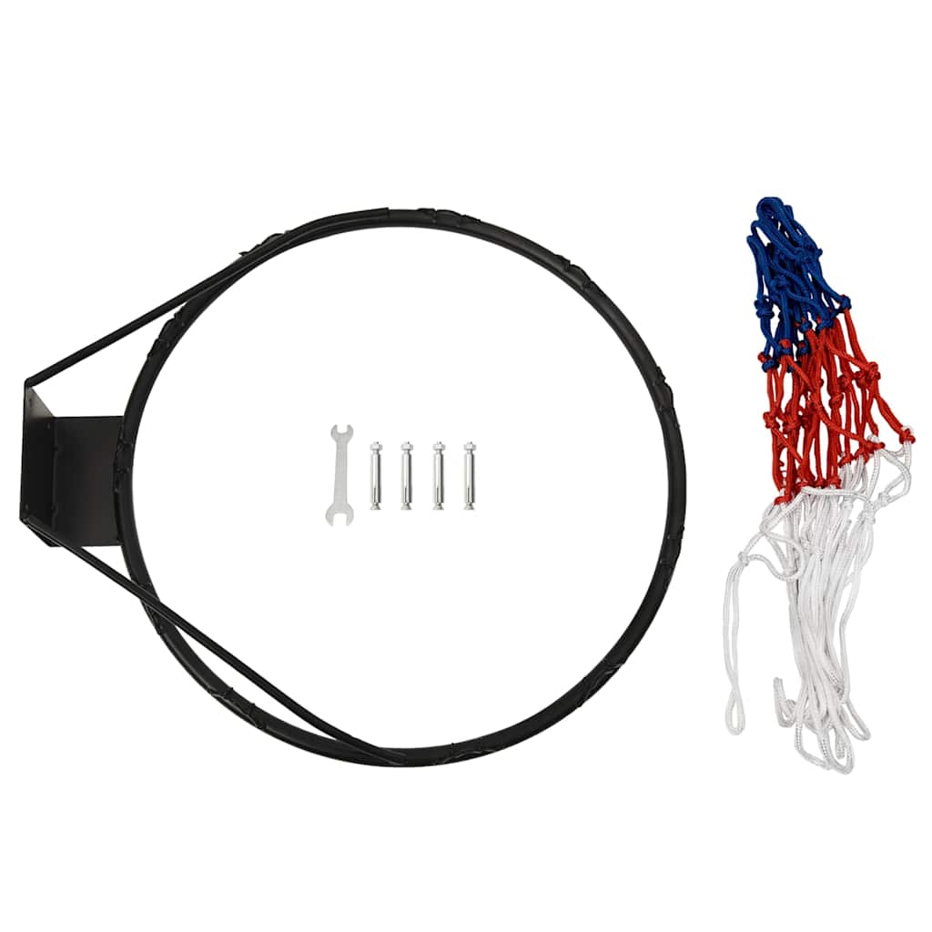 Στεφάνι Μπασκέτας Μαύρο 45 εκ. από Ατσάλι - Pakobazaar