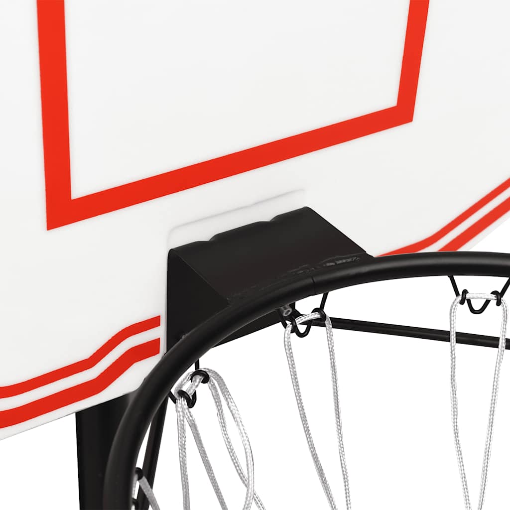 Ταμπλό Μπασκέτας Λευκό 90x60x2 εκ. από Πολυαιθυλένιο - Pakobazaar