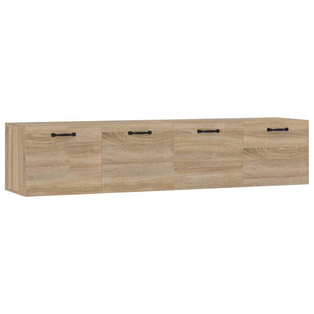 Ντουλάπια Τοίχου 2 τεμ. Sonoma Δρυς 60x36,5x35 εκ. Επεξ. Ξύλο