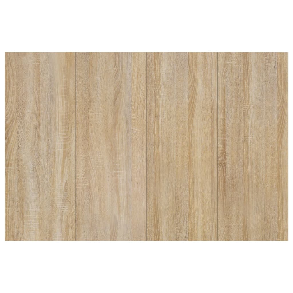 Κεφαλάρι Κρεβατιού με Κομοδίνα Sonoma Δρυς Επεξεργασμένο Ξύλο - PAKOBAZAAR