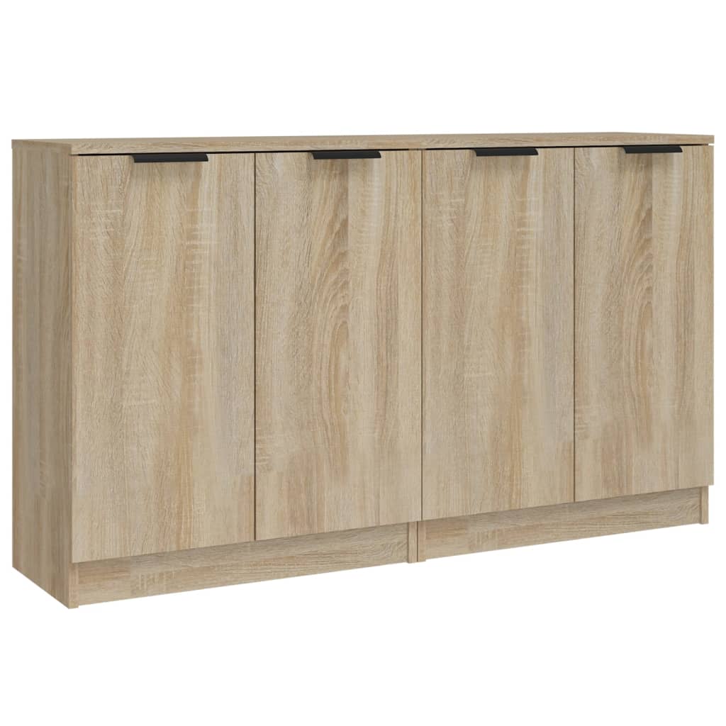 Ντουλάπια 2 τεμ. Sonoma Δρυς 60x30x70 εκ. Επεξεργασμένο Ξύλο - PAKOBAZAAR