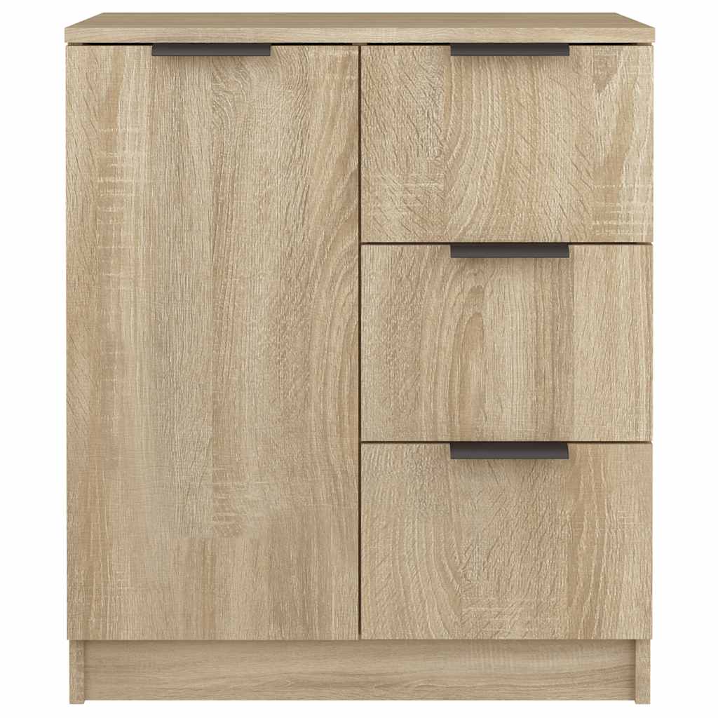 Ντουλάπια 2 τεμ. Sonoma Δρυς 60x30x70 εκ. Επεξεργασμένο Ξύλο - PAKOBAZAAR