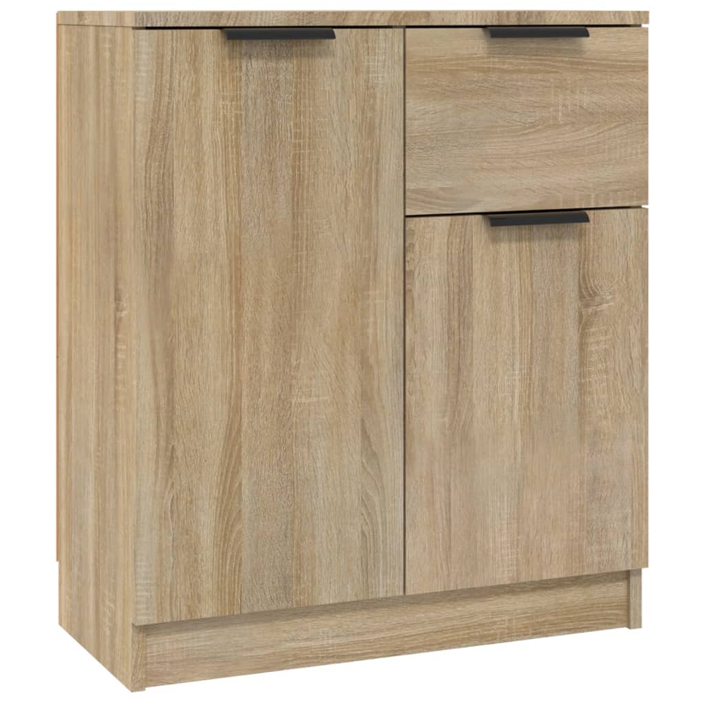 Ντουλάπια 2 τεμ. Sonoma Δρυς 60x30x70 εκ. Επεξεργασμένο Ξύλο - PAKOBAZAAR