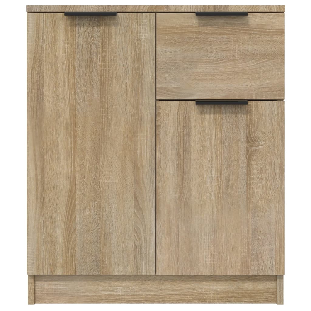 Ντουλάπια 2 τεμ. Sonoma Δρυς 60x30x70 εκ. Επεξεργασμένο Ξύλο - PAKOBAZAAR