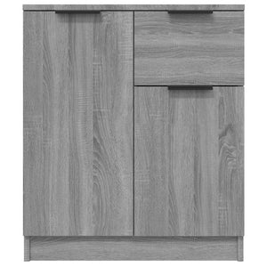 Ντουλάπι 2 τεμ. Γκρι Sonoma 60x30x70 εκ. από Επεξεργασμένο Ξύλο - PAKOBAZAAR
