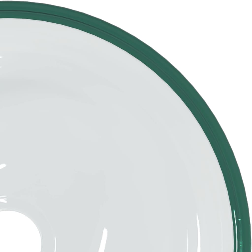 Νιπτήρας Διάφανος 30 x 12 εκ. από Ψημένο Γυαλί - Pakobazaar