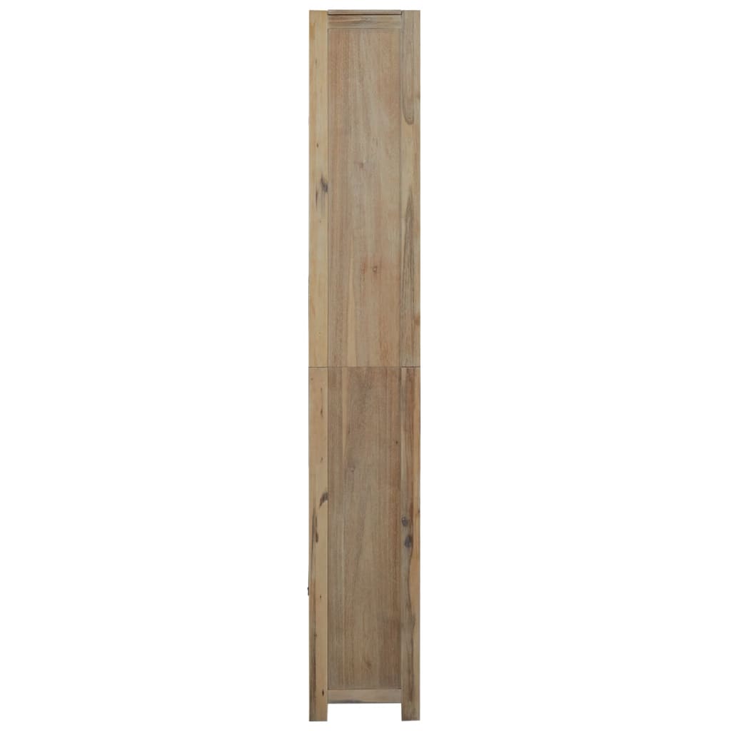 Βιβλιοθήκη με 7 Επίπεδα 80 x 30 x 200 εκ. Μασίφ Ξύλο Ακακίας