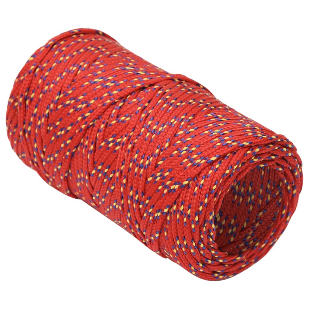 Σχοινί Ναυτιλίας Κόκκινο 2 χιλ. 25 μ. από Πολυπροπυλένιο - PAKOBAZAAR