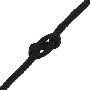 Σχοινί Ναυτιλίας Όλο Μαύρο 5 χιλ. 100 μ. από Πολυπροπυλένιο - PAKOBAZAAR