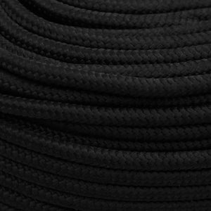 Σχοινί Εργασίας Μαύρο 6 χιλ. 250 μ. από Πολυεστέρα - PAKOBAZAAR