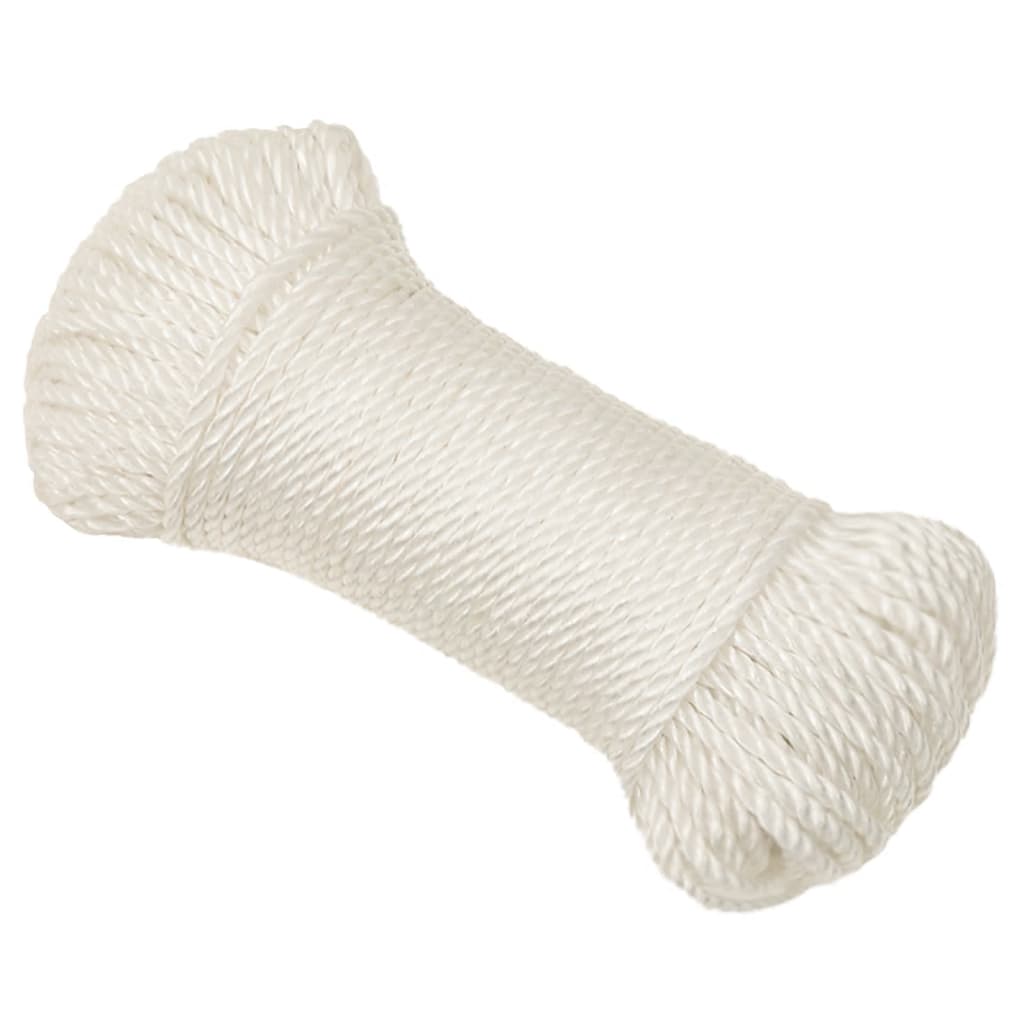 Σχοινί Εργασίας Λευκό 3 χιλ. 50 μ. από Πολυπροπυλένιο - PAKOBAZAAR