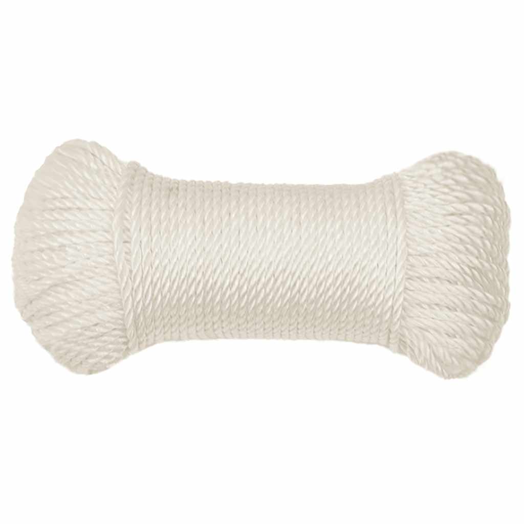 Σχοινί Εργασίας Λευκό 3 χιλ. 100 μ. από Πολυπροπυλένιο - PAKOBAZAAR