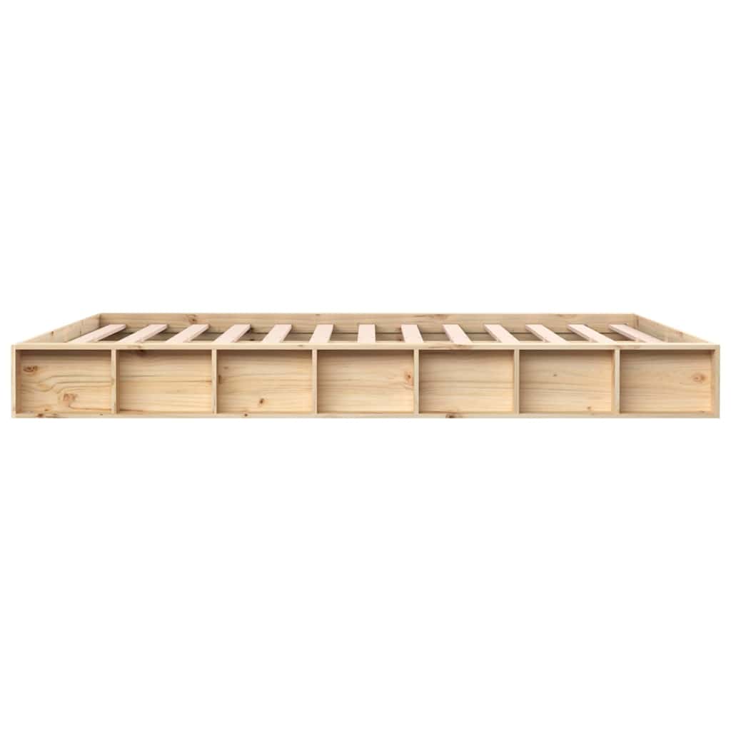 Πλαίσιο Κρεβατιού 150 x 200 εκ. Μασίφ Ξύλο King Size - Pakobazaar