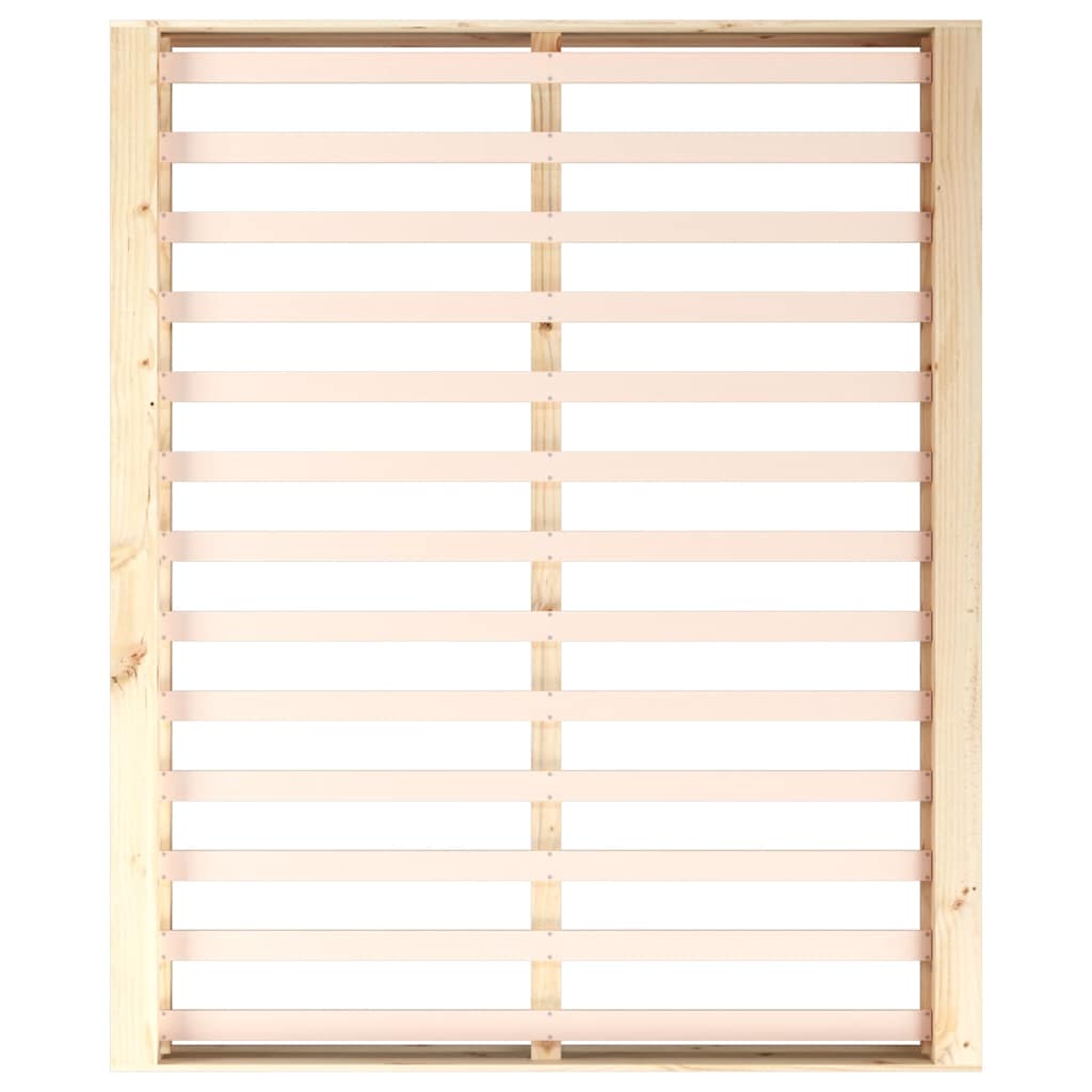 Πλαίσιο Κρεβατιού 150 x 200 εκ. Μασίφ Ξύλο King Size - Pakobazaar