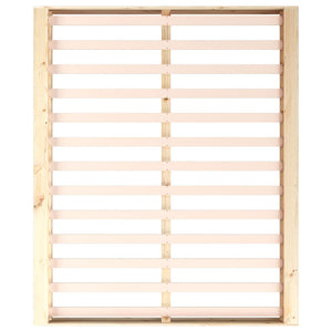 Πλαίσιο Κρεβατιού 150 x 200 εκ. Μασίφ Ξύλο King Size - Pakobazaar