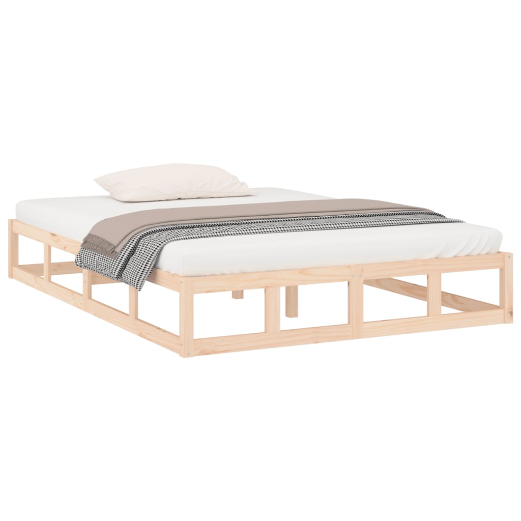 Πλαίσιο Κρεβατιού 180 x 200 εκ. Μασίφ Ξύλο Super King Size