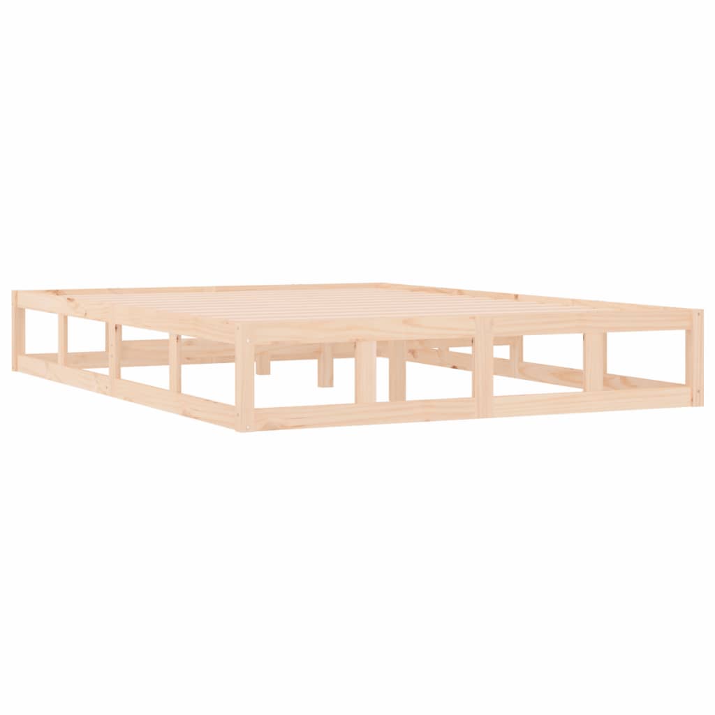 Πλαίσιο Κρεβατιού 180 x 200 εκ. Μασίφ Ξύλο Super King Size