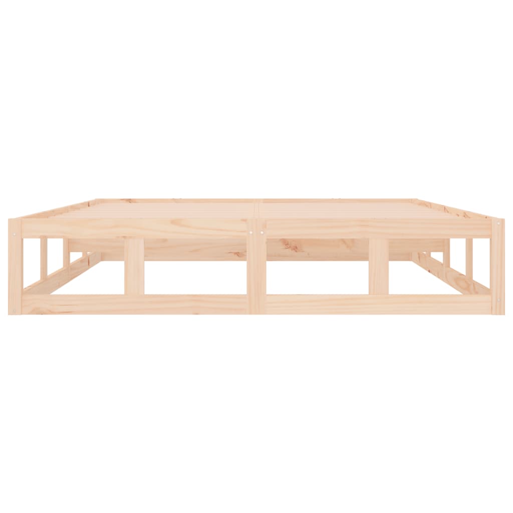 Πλαίσιο Κρεβατιού 180 x 200 εκ. Μασίφ Ξύλο Super King Size