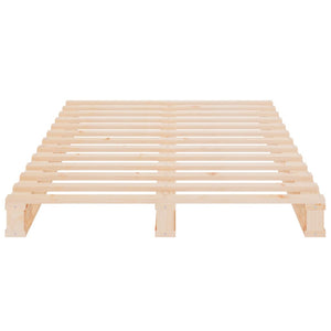Κρεβάτι Παλέτες 75 x 190 εκ. Μασίφ Ξύλο Πεύκου Small Single - Pakobazaar