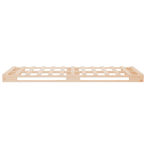 Κρεβάτι Παλέτες 75 x 190 εκ. Μασίφ Ξύλο Πεύκου Small Single - Pakobazaar