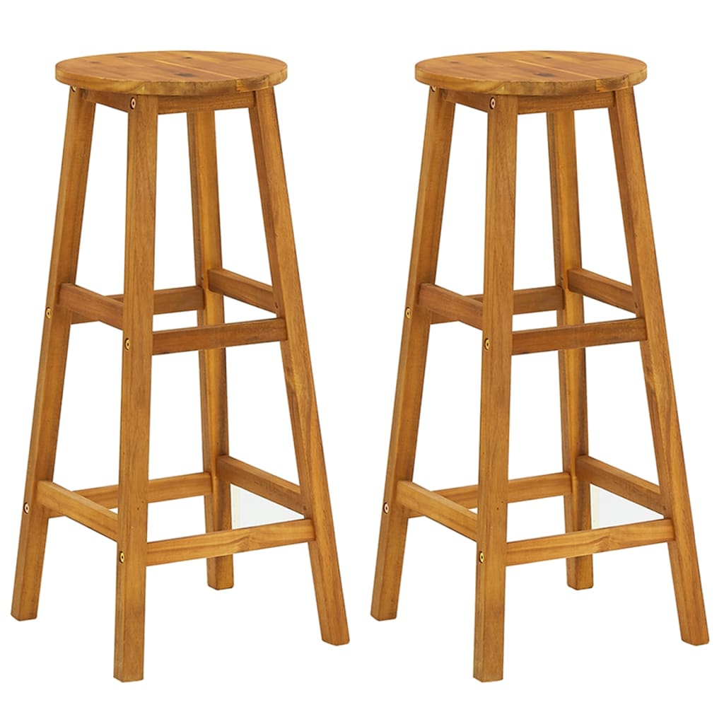 Σετ Επίπλων Μπαρ Κήπου 3 Τεμαχίων από Μασίφ Ξύλο Ακακίας - PAKOBAZAAR