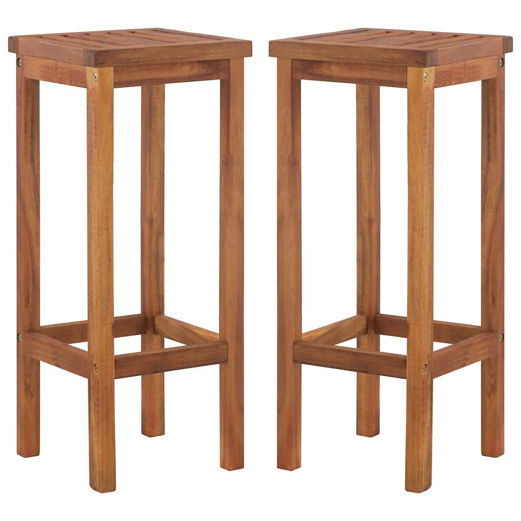 Σετ Επίπλων Μπαρ Κήπου 7 Τεμαχίων από Μασίφ Ξύλο Ακακίας - PAKOBAZAAR