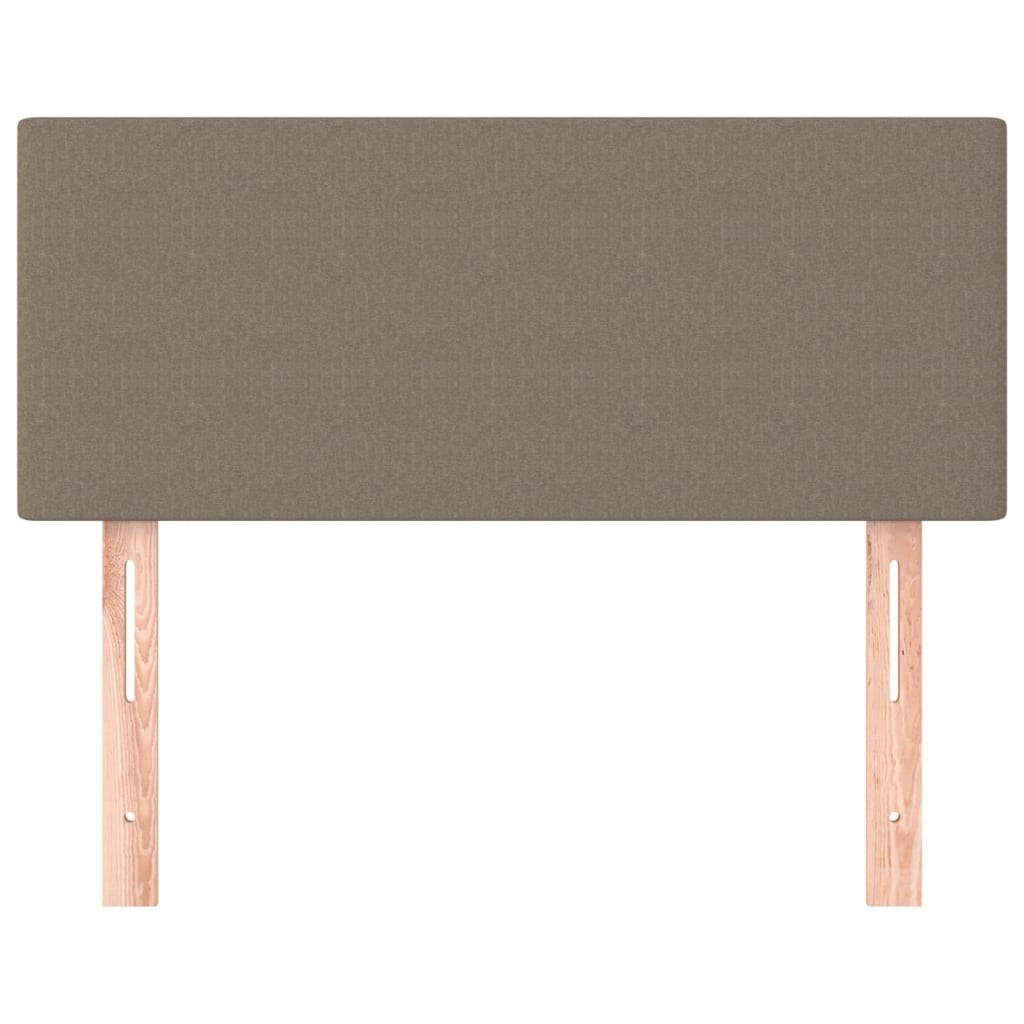 Κεφαλάρι Κρεβατιού Taupe 80 x 5 x 78/88 εκ. Υφασμάτινο