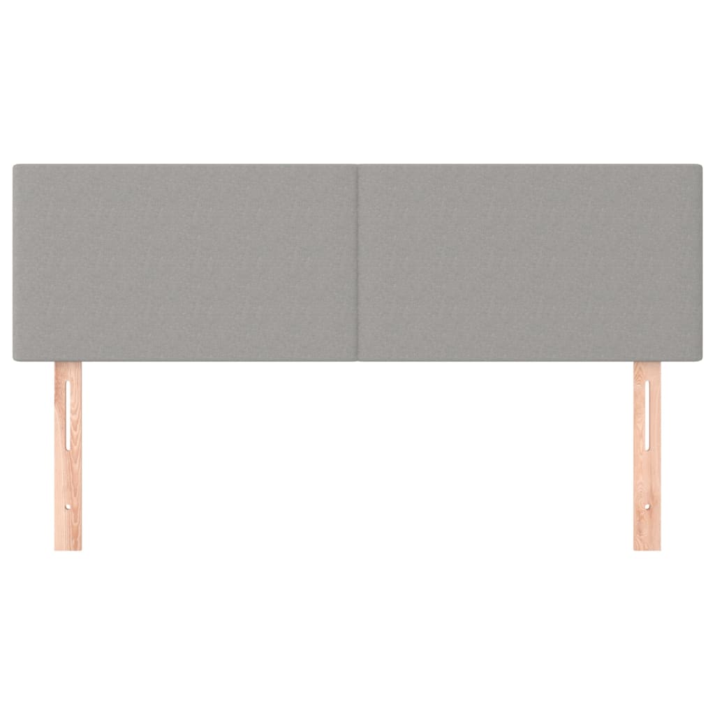 Κεφαλάρια Αν. Γκρι 144x5x78/88 εκ. Ύφασμα
