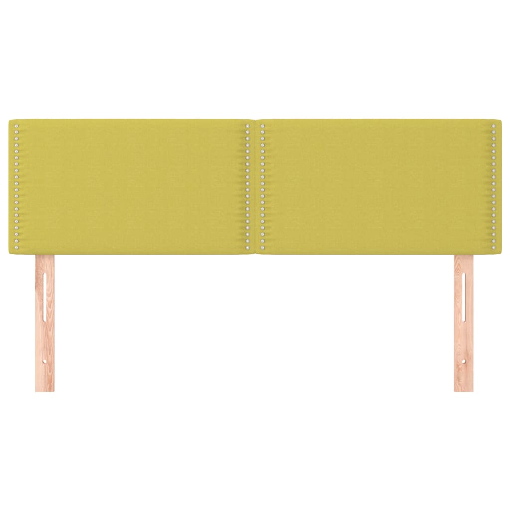Κεφαλάρια Πράσινα 144x5x78/88 εκ. Ύφασμα - Pakobazaar