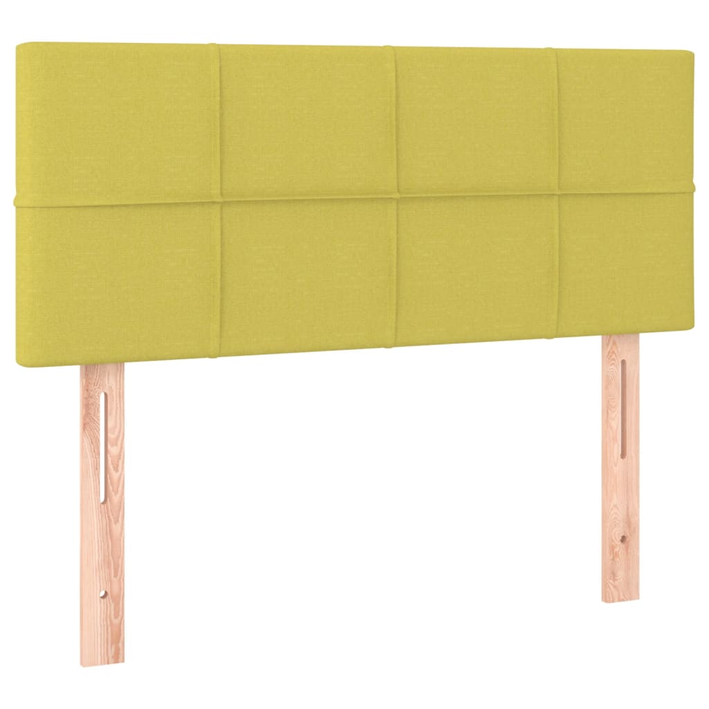 Κεφαλάρι Κρεβατιού Πράσινο 100x5x78/88 εκ. Υφασμάτινο