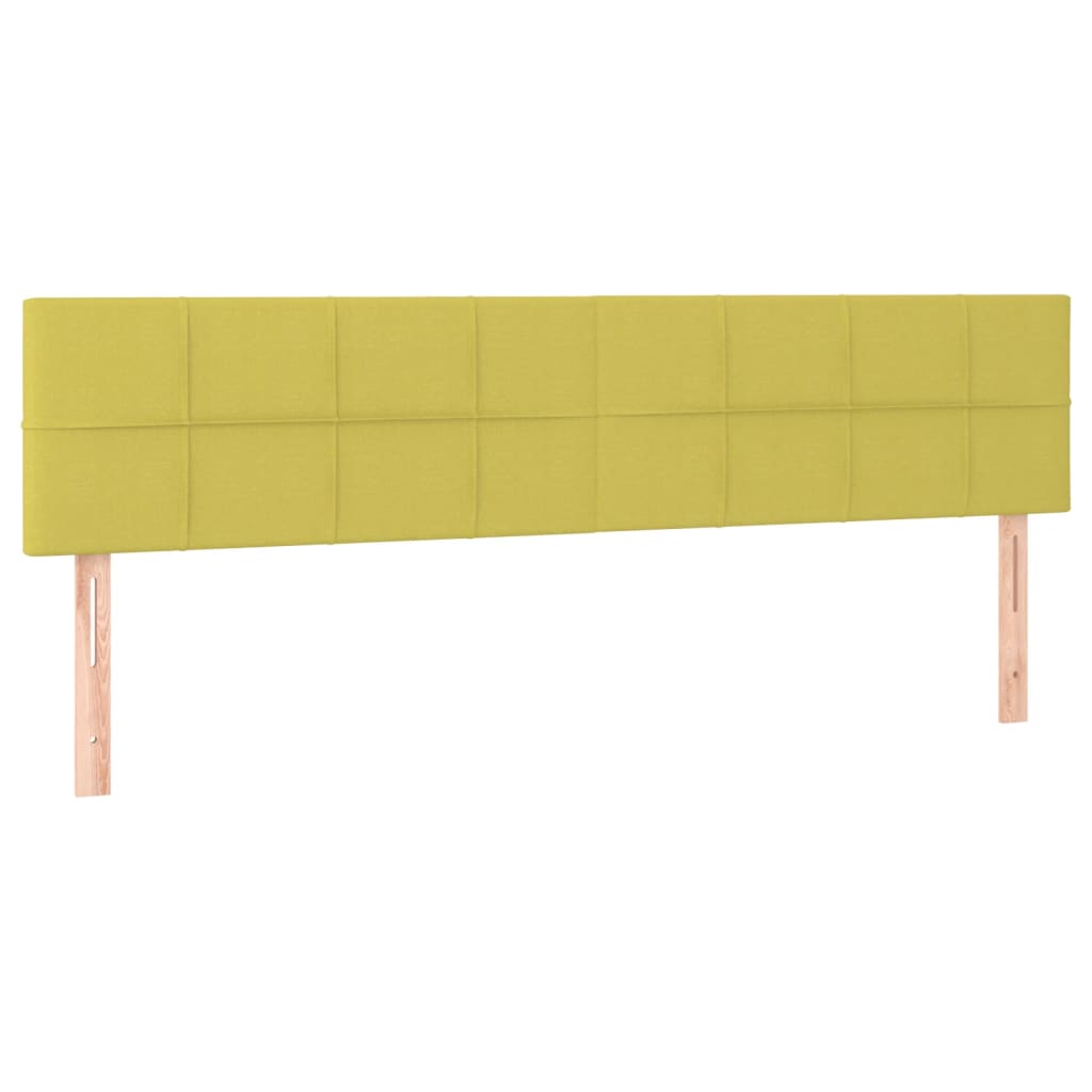 Κεφαλάρια Πράσινα 160x5x78/88 εκ. Ύφασμα