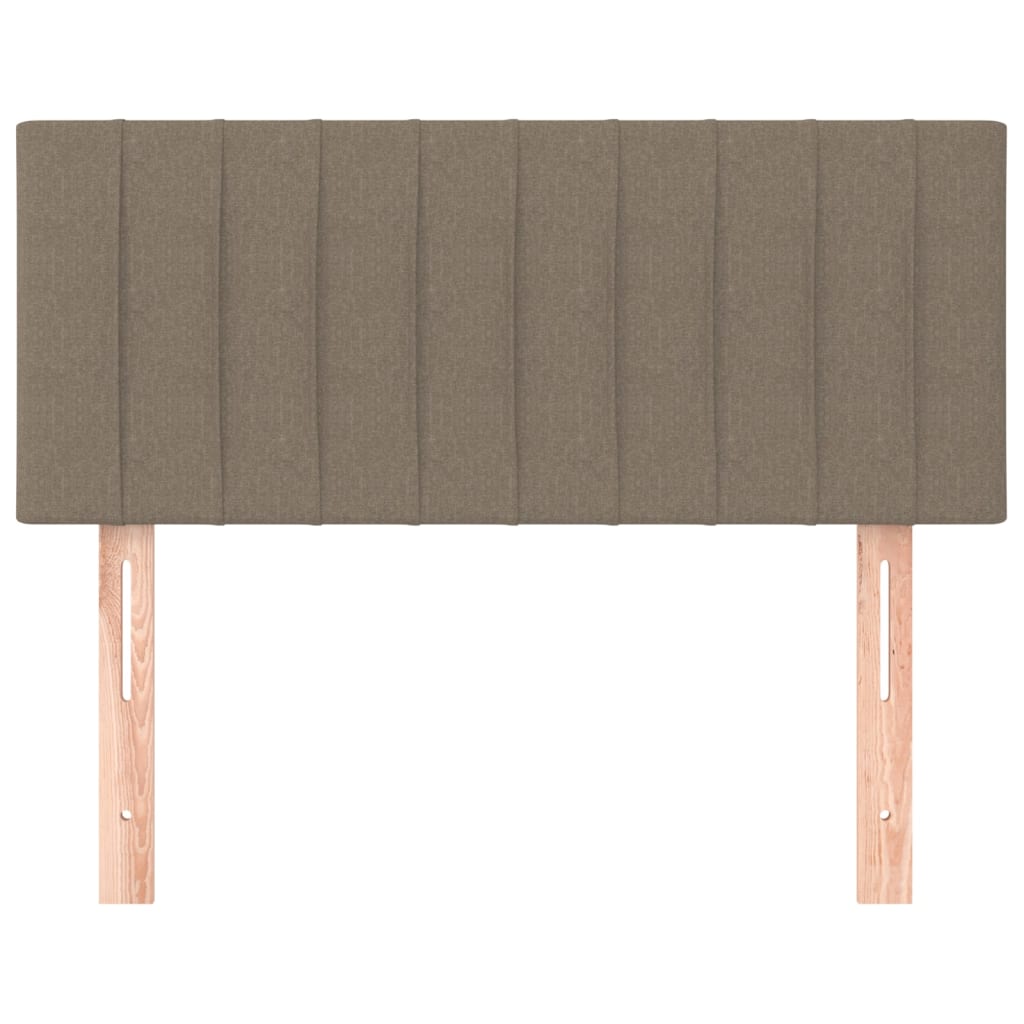 Κεφαλάρι Κρεβατιού Taupe 90x5x78/88 εκ. Υφασμάτινο - Pakobazaar