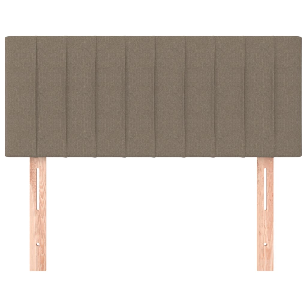Κεφαλάρι Κρεβατιού Taupe 100x5x78/88 εκ. Υφασμάτινο