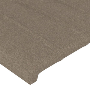 Κεφαλάρια Κρεβατιού 2 τεμ. Taupe 72x5x78/88 εκ. Υφασμάτινα - Pakobazaar