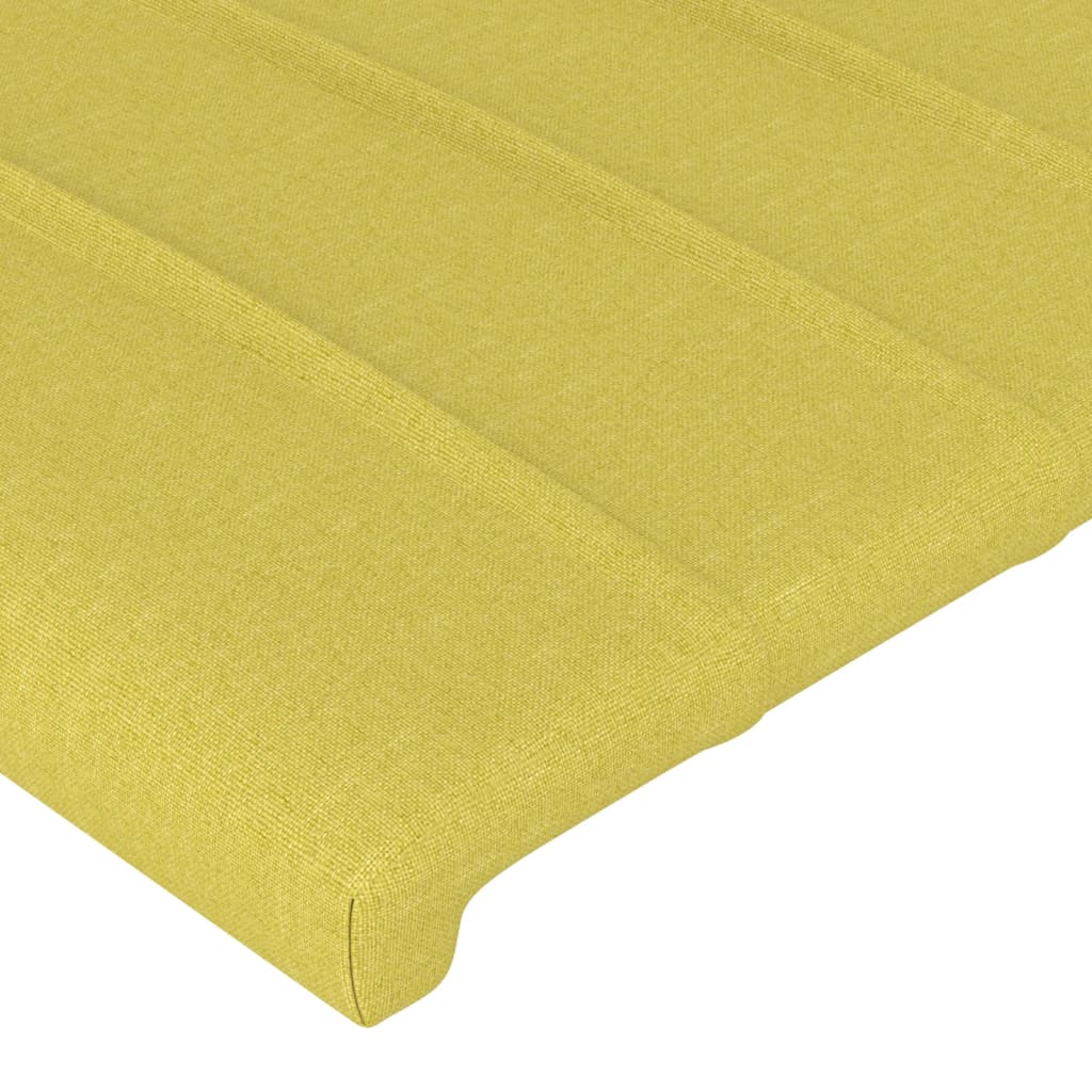 Κεφαλάρια Πράσινα 160x5x78/88 εκ. Ύφασμα