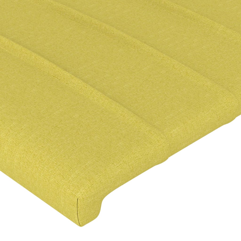 Κεφαλάρια Πράσινα 180x5x78/88 εκ. Ύφασμα - Pakobazaar