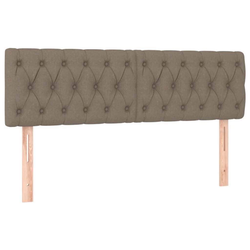 Κεφαλάρια Taupe144x7x78/88 εκ. Ύφασμα