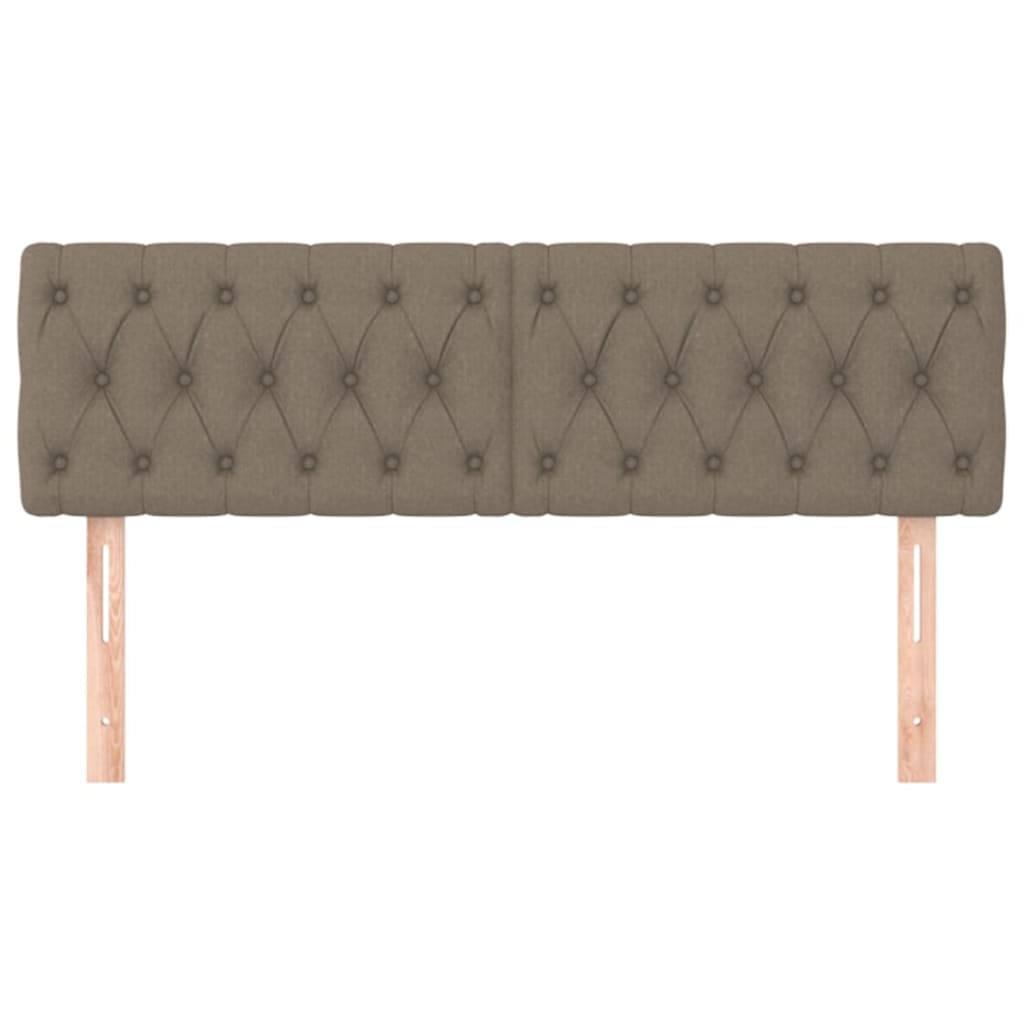 Κεφαλάρια Taupe144x7x78/88 εκ. Ύφασμα