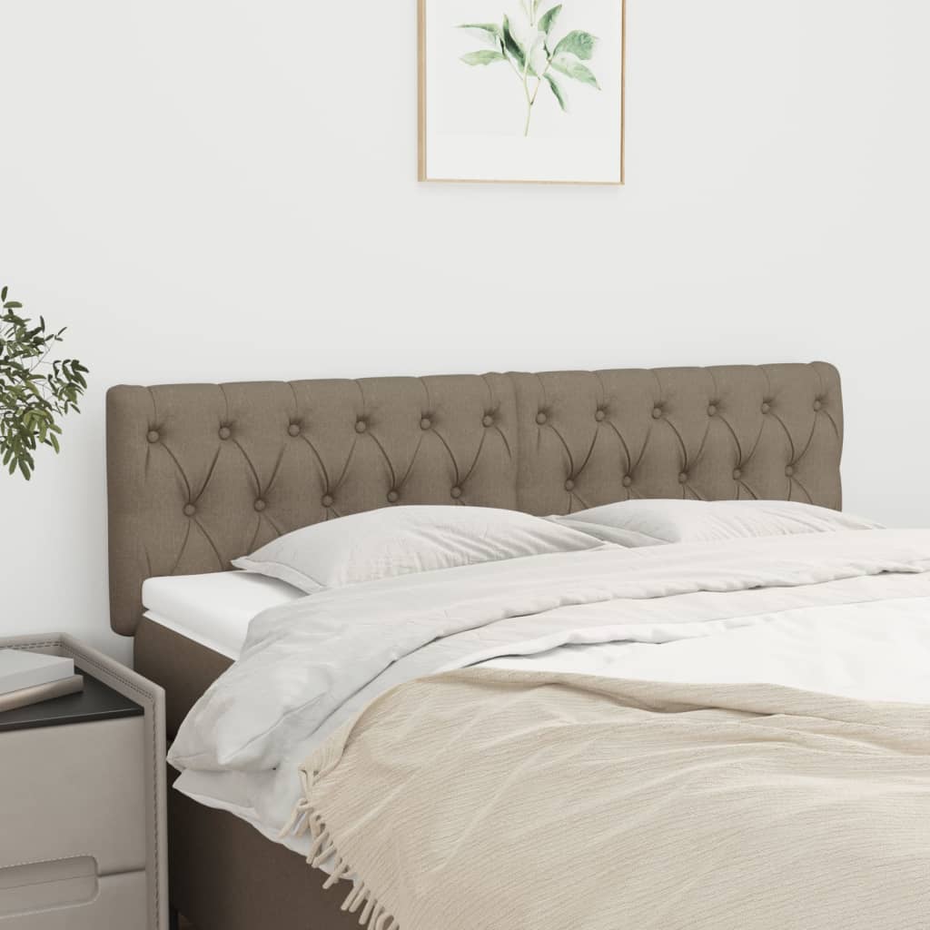 Κεφαλάρια Taupe 160x7x78/88 εκ. Ύφασμα