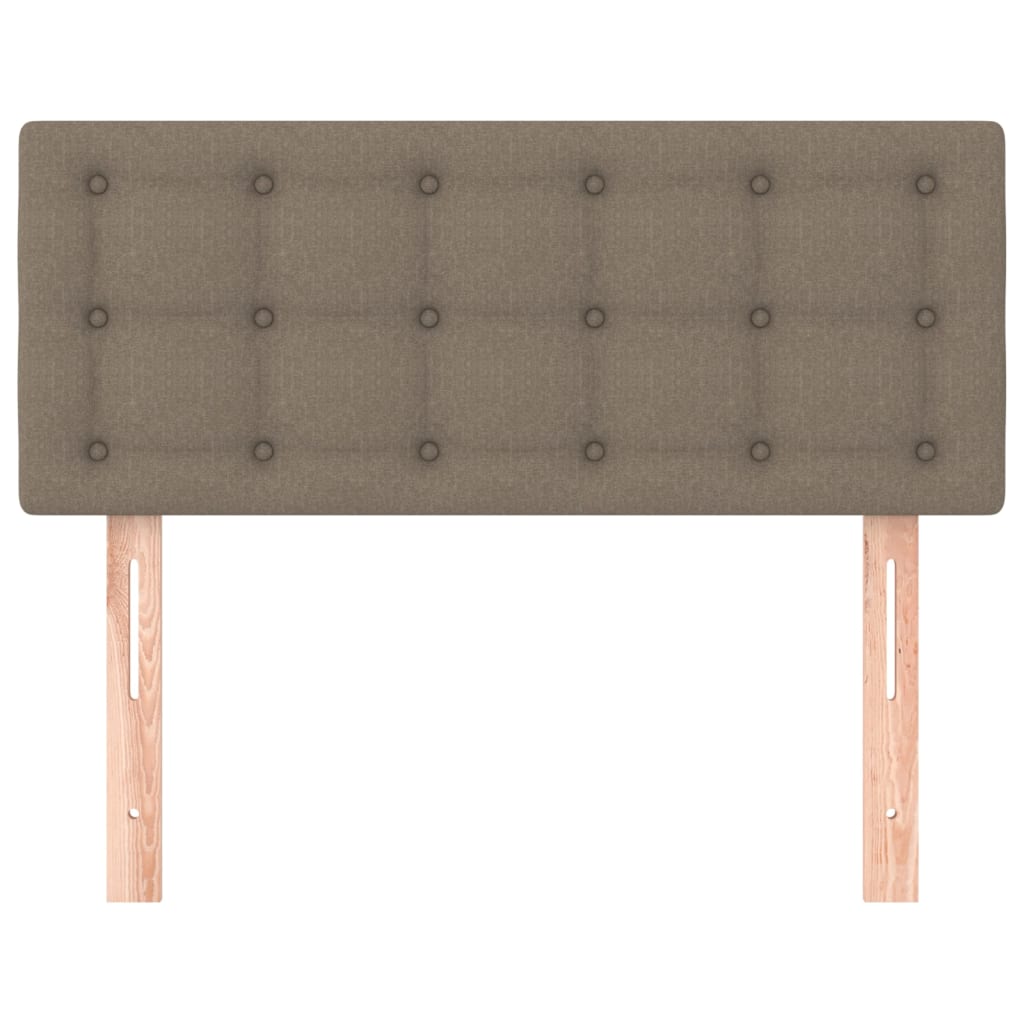 Κεφαλάρι Κρεβατιού Taupe 80 x 5 x 78/88 εκ. Υφασμάτινο