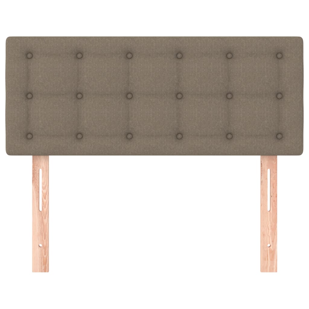 Κεφαλάρι Κρεβατιού Taupe 100x5x78/88 εκ. Υφασμάτινο - Pakobazaar