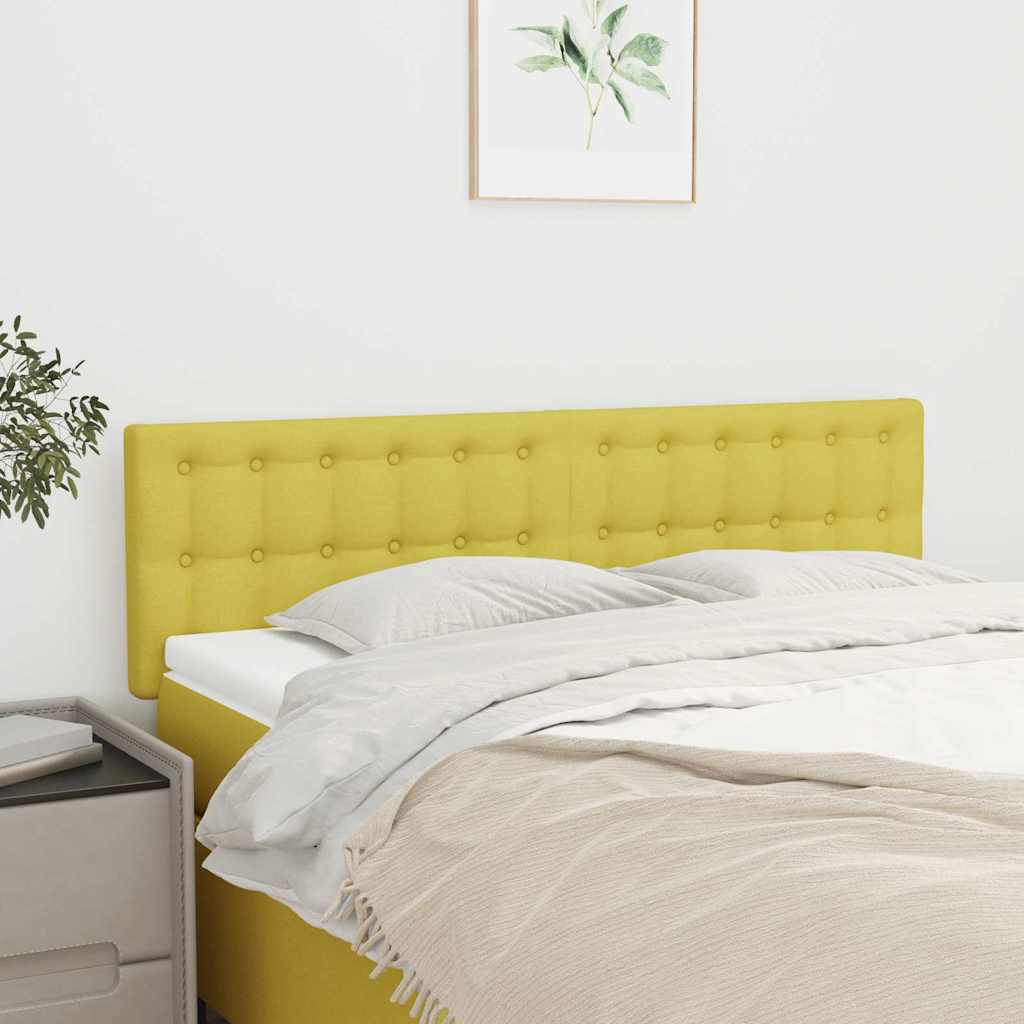 Κεφαλάρια Πράσινα 144x5x78/88 εκ. Ύφασμα - Pakobazaar