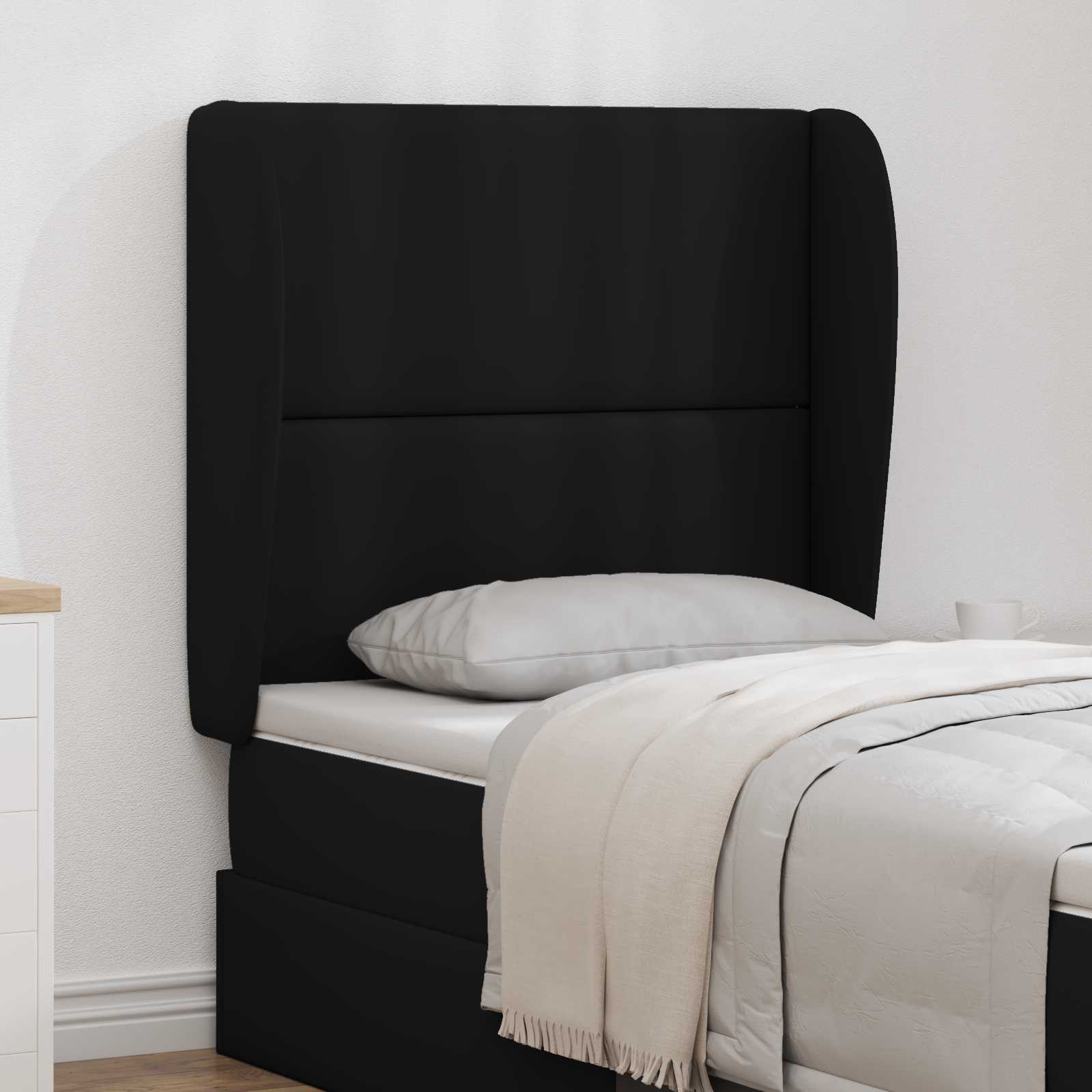 Αυτί Κεφαλής Μαύρο 80 x 23 x 6 εκ. PVC - Pakobazaar