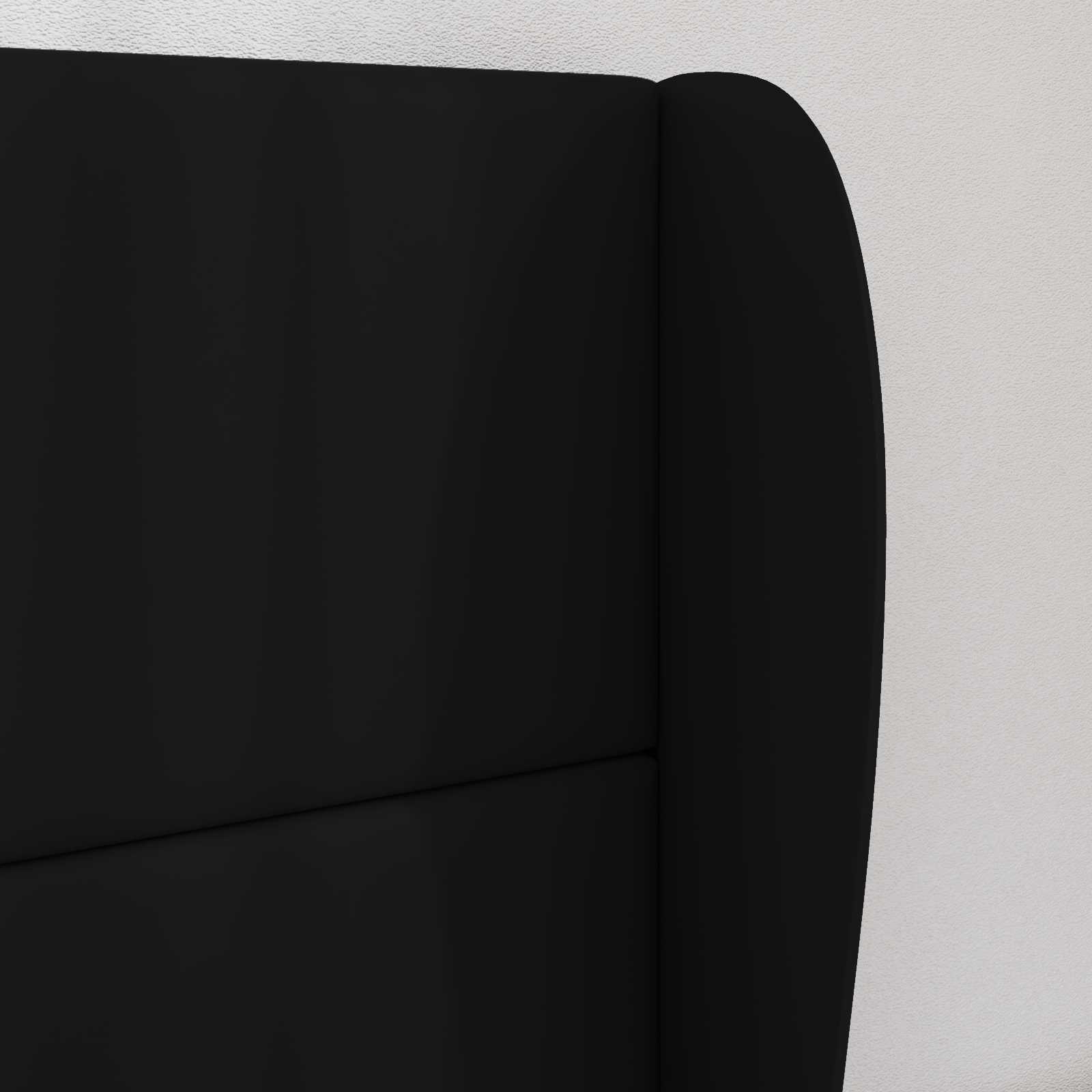 Αυτί Κεφαλής Μαύρο 80 x 23 x 6 εκ. PVC - Pakobazaar