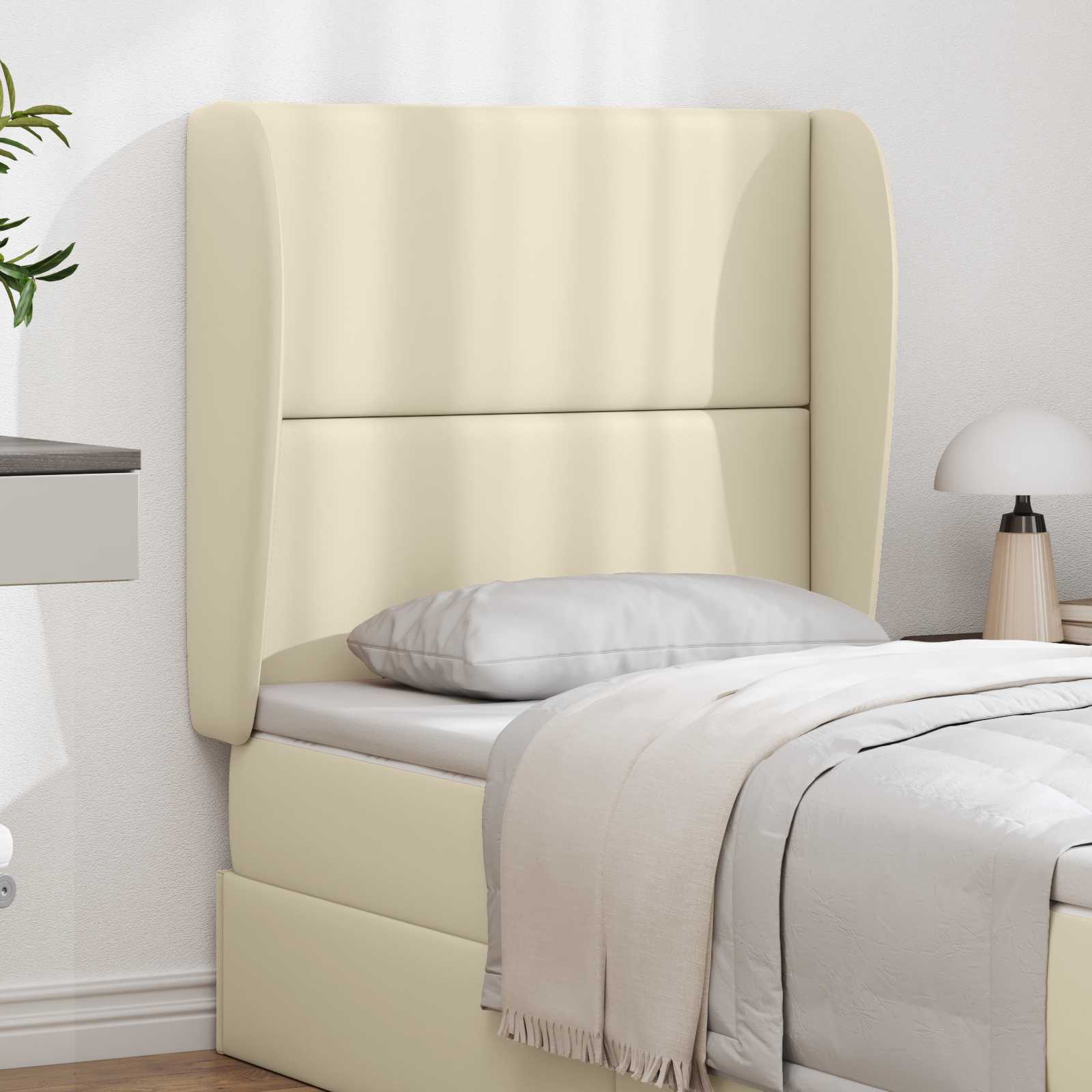 Αυτί Κεφαλής Κρεμ 80 x 23 x 6 εκ. PVC - Pakobazaar