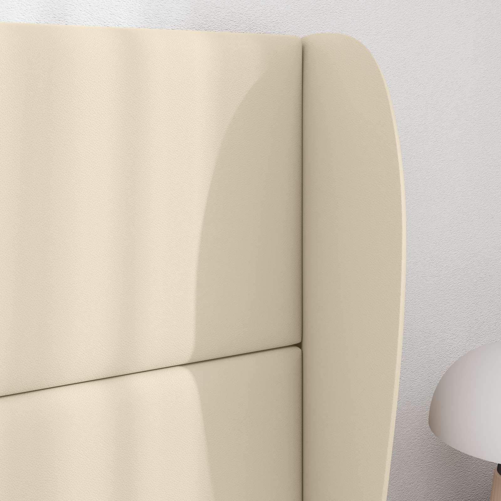 Αυτί Κεφαλής Κρεμ 80 x 23 x 6 εκ. PVC - Pakobazaar
