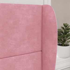 Αυτί Κεφαλής Ροζ 80 x 23 x 6 εκ. Βελούδο - Pakobazaar