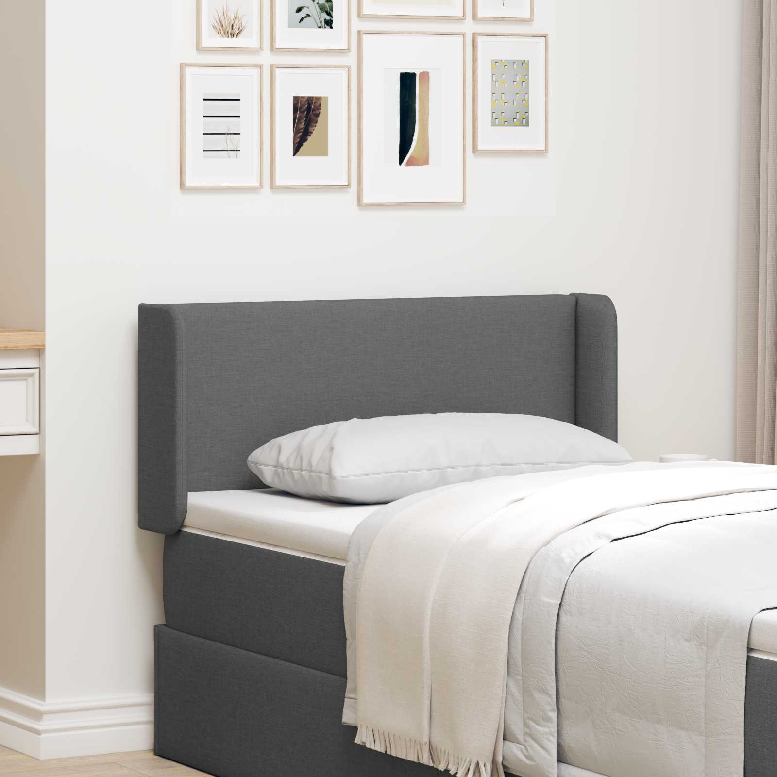 Αυτί Κεφαλής Σκούρο Γκρι 40,5 x 40,5 x 4 εκ ύφασμα - Pakobazaar