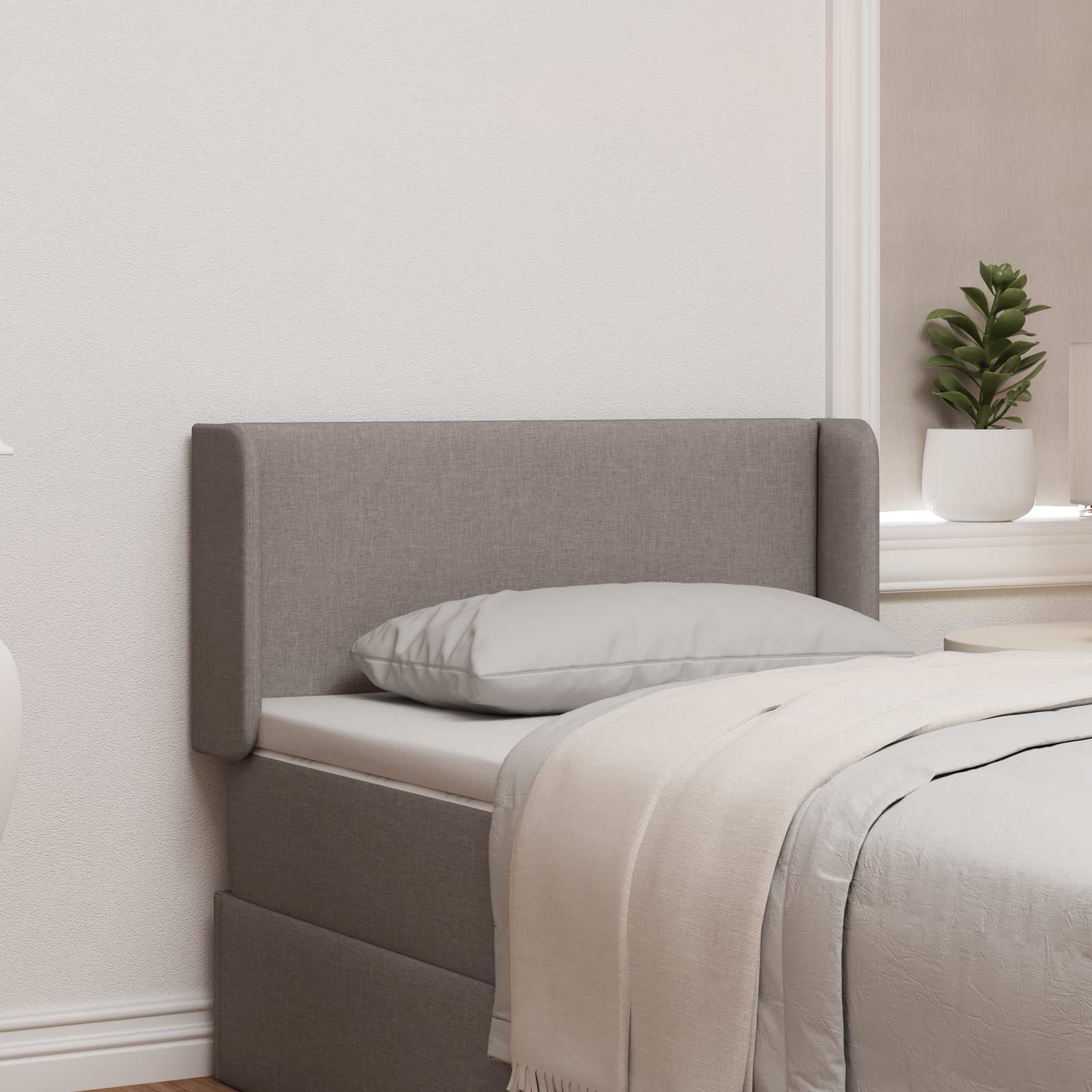 Αυτί Κεφαλής Taupe 40,5 x 40,5 x 4 εκ ύφασμα - Pakobazaar