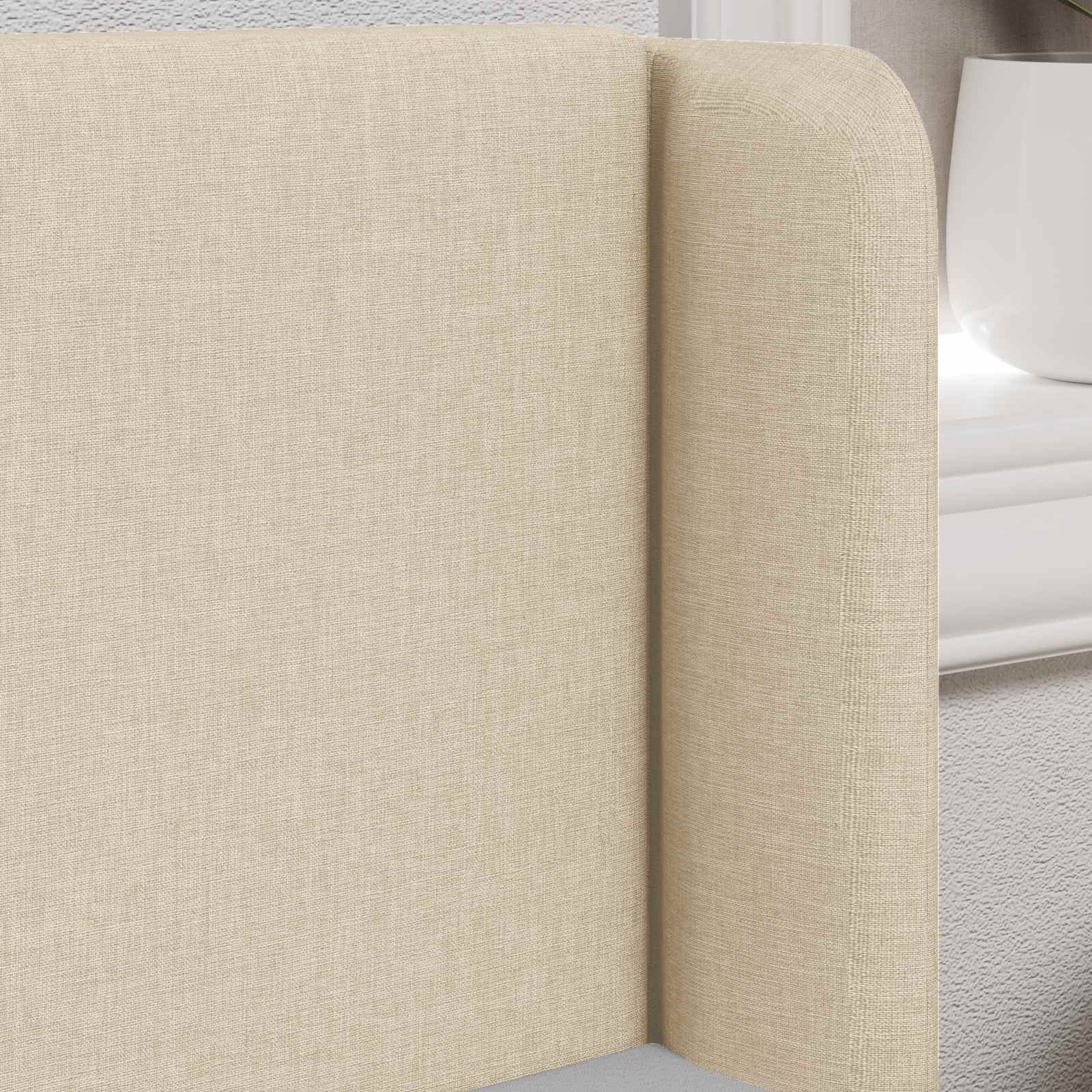 Αυτί Κεφαλής Κρεμ 40,5 x 40,5 x 4 εκ ύφασμα - Pakobazaar